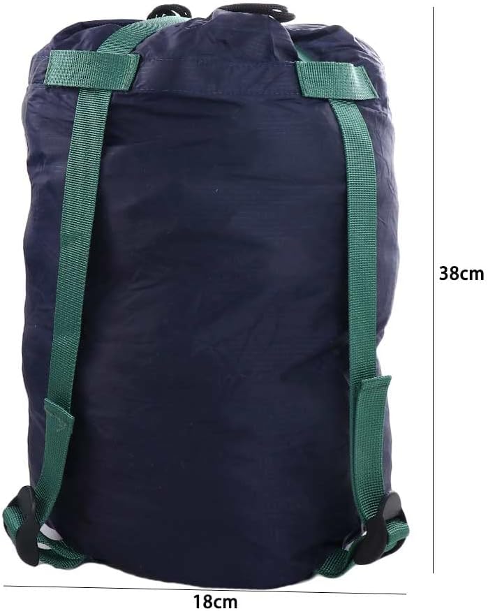 Vctitil Store Nylon Compression Stuff Sack Sleeping Bag Storage Bag Keep Warm Storage Bag Ultralight Outdoor Camping Compression Pack Outdoor Bivvy - Image 1